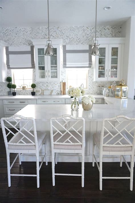A wide variety of kitchen island chairs options are available to you, such as appearance, specific use. Chippendale Barstool. Kitchen with white Chippendale ...