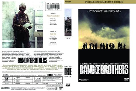 Band Of Brothers 9 10 Tv Dvd Custom Covers 282band Of Brothers 9 10 Cstm Shorn Hires Dvd
