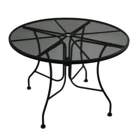 99 list list price $219.99 $ 219. Backyard Creations Wrought Iron Table at Menards | Round patio table, Backyard creations, Round ...
