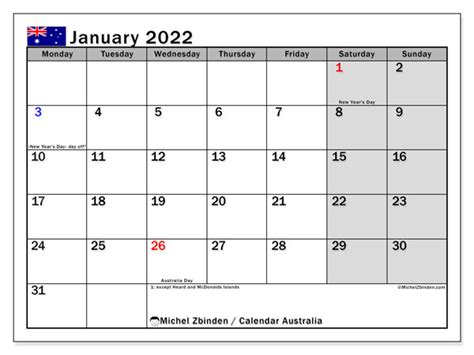 Year Calendar 2022 Printable Free Australia Australia Calendar 2022