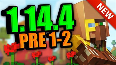 Minecraft 1144 Pre Release 3 Villager Improvements New Report