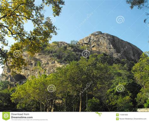 This Is Image Beautiful Yapahuwa Rock Fortress Of Sri Lanka Stock Photo