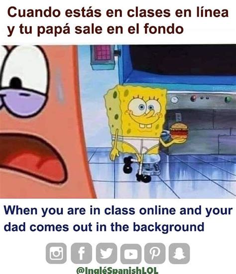 Spongebob Squarepants Memes Learning Spanish Memes Spanish Memes