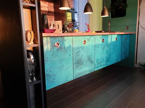 Shop kitchen cabinet doors and a variety of cabinet doors at cabinetdoors.com. Copper Kitchen Counter with Blue Copper 60 Kitchen Door Pa ...
