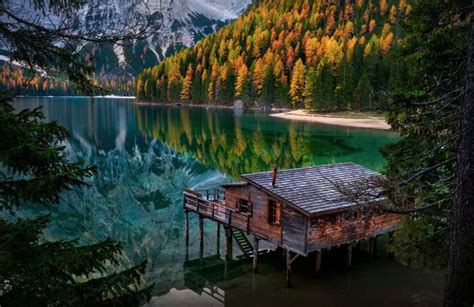 Tales Of Dolomites Lago Di Braies By Alexander Kitsenko Landscape