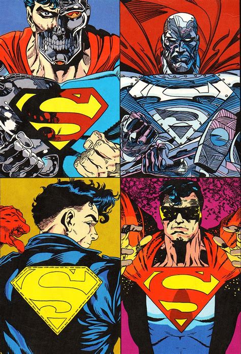 The 4 Supermen After Doomsday Killed Superm An Cyborg