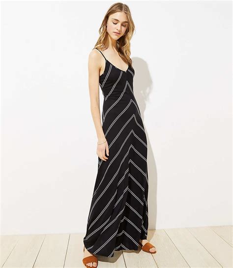 Chevron Strappy Maxi Dress Loft In 2019 Strappy Maxi Dress Dresses