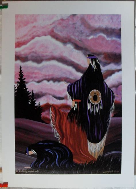 Native Art Print In Praise Of Mother Earth By Wabimeguil Betty Albert