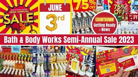 Bath And Body Works Semi Annual Sale Sas 2023 Starts June 3rd Getting