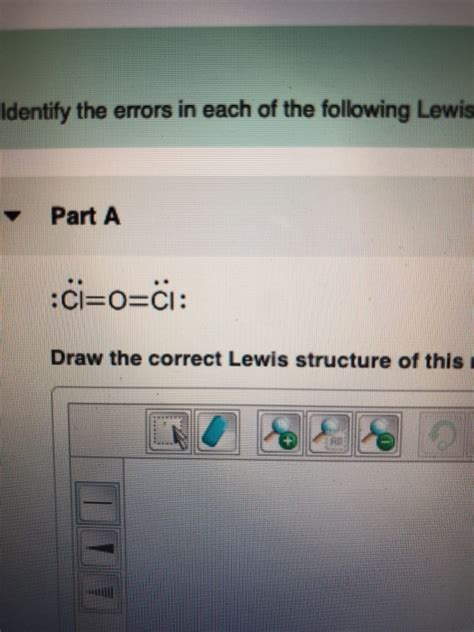 Solved Draw The Correct Lewis Structure Of This Molecule By Chegg Com