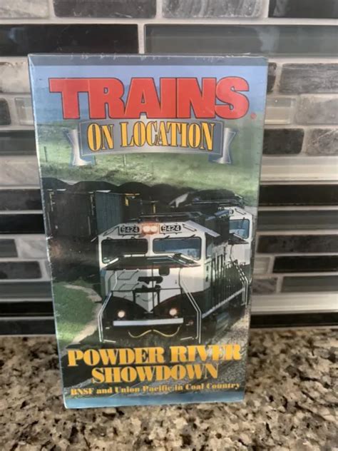 New Sealed Trains On Location Power River Showdown Vhs 1799 Picclick