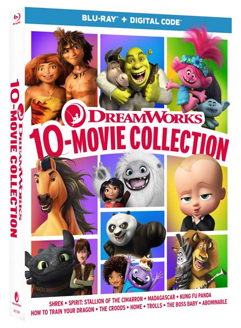 Dreamworks 10 Movie Collection Release Info Nothing But Geek