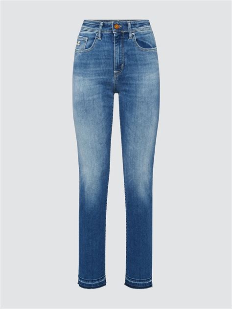 Olivia Medium Blue Slim Fit Jeans Blue Jacob Cohën