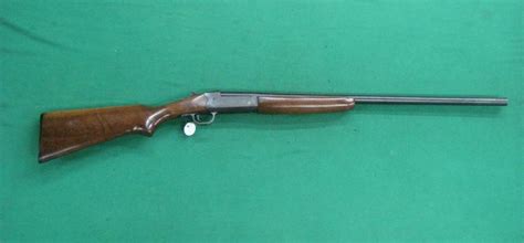 Savage Model 220b Single Shot Shotgun Walnut Stock Case Colored Usa