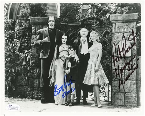 Butch Patrick And Pat Priest Signed The Munsters 8 X 10 Photo With 2