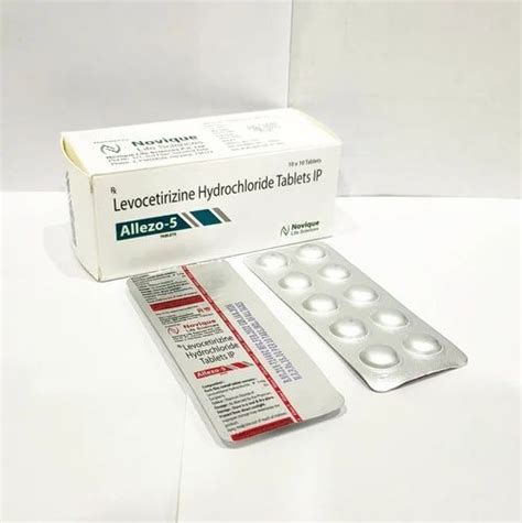 Levocetirizine 5 Mg Tablet For Clinic In Pan India At Rs 350box In