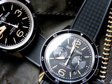 Insider Bell And Ross Sport Heritage Br 126 Chronograph And Br 123 Non