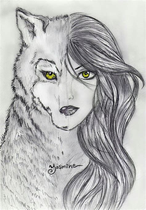100 animal people chibi drawings. Pin by Litzy pina on drawing ideas | Werewolf drawing ...