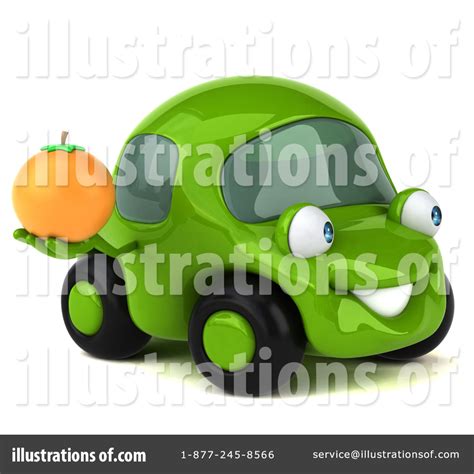 Little Green Car Clipart 1497304 Illustration By Julos