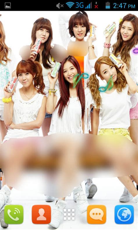 rainbow south korean girl band live wallpaper best appstore for android