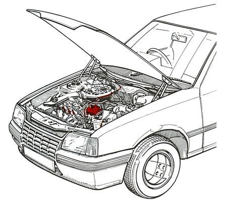 Car Motor Drawing At Explore Collection Of Car