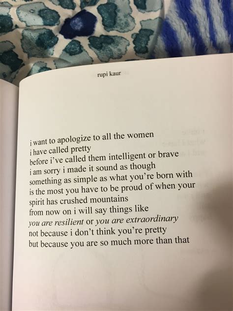 Rupi Kaur Poetry Woman Empowerment Empowering Women Quotes Women
