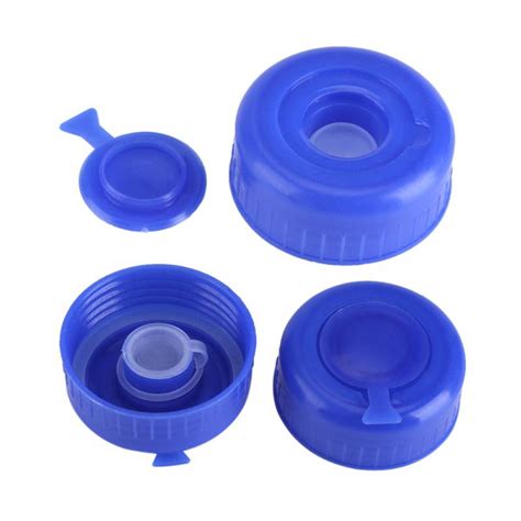 Buy 5pcs Blue Gallon Drinking Water Bottle Screw On Cap Replacement