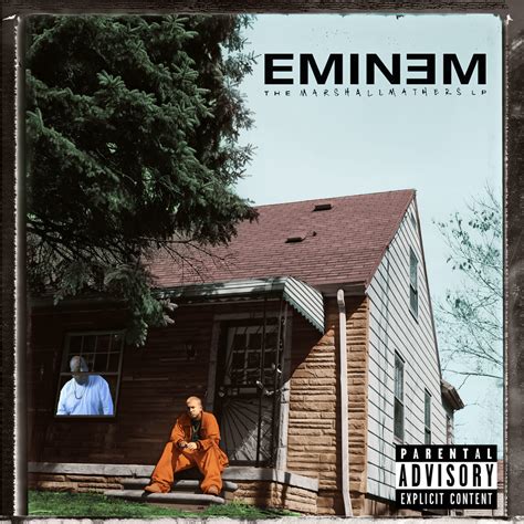 Colored Version Of The Mmlp Album Cover I Was In The Back Eminem