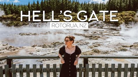 Hell S Gate Geothermal Reserve Mud Spa Rotorua Travel Vlog