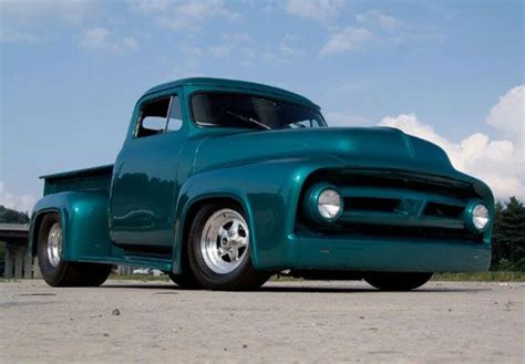 53 Pro Street Classic Pickup Trucks Classic Ford Trucks Ford Pickup