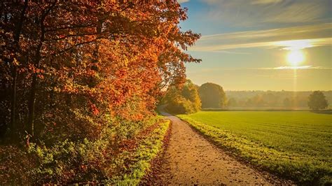 Sunset Autumn Landscape · Free Photo On Pixabay