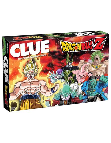 Buy Dragon Ball Z Clue Collectible Clue Board Game Featuring Anime Show
