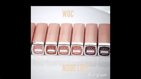 Nude Lips For Woc Maybelline The Buffs Color Sensational Collection