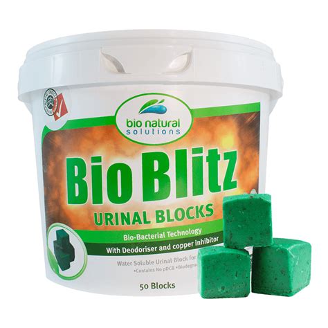 Bio Blitz Urinal Blocks Urinal Blocks Bio Natural Solutions