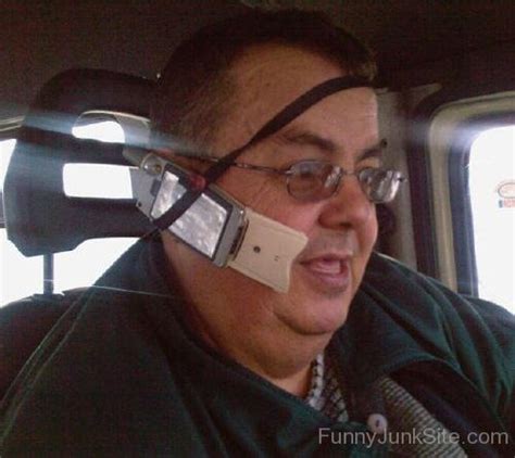 Funny Phones Pictures Funny Technology Pictures Hands Free Cell Phone