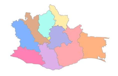 Esta Es La Integración Municipal De Los Nuevos 10 Distritos Electorales