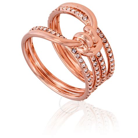 Swarovski Lifelong Rose Gold Plated Ring Size 58 5402440 768549814150