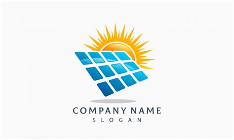 Design De Logotipo De Energia Solar Ideias De Logotipo De Inspiração