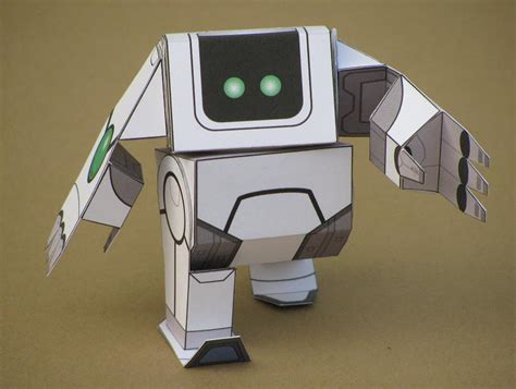 Sweet Robo Paper Craft Model Paperox Free Papercraft