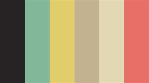Design Practice Colour Palettes Retro Color Palette Color Schemes