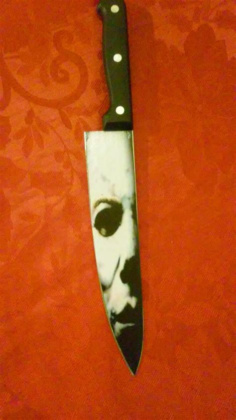 Michael Myers Butcher Knife Halloween Etsy