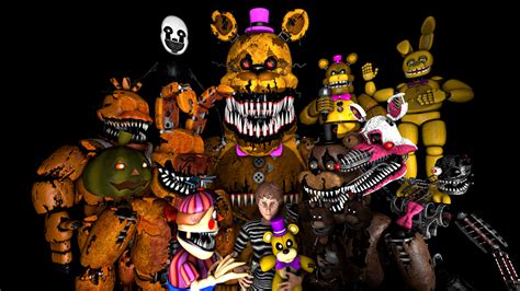 Fnaf 4 Halloween By Xboxking37 On Deviantart