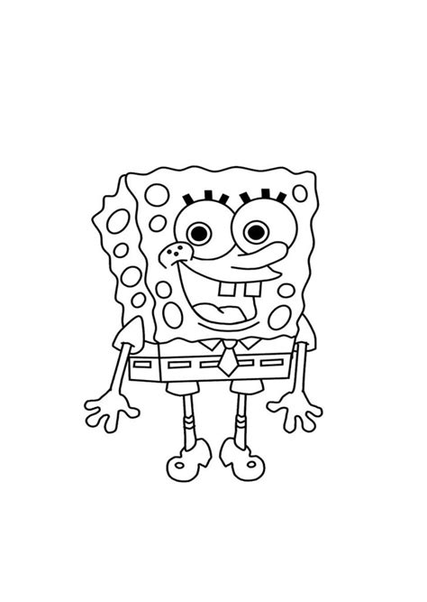 Sketsa Spongebob
