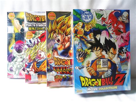 Dvd Anime Dragon Ball Z 18 Movie Collection 3 Ova Region