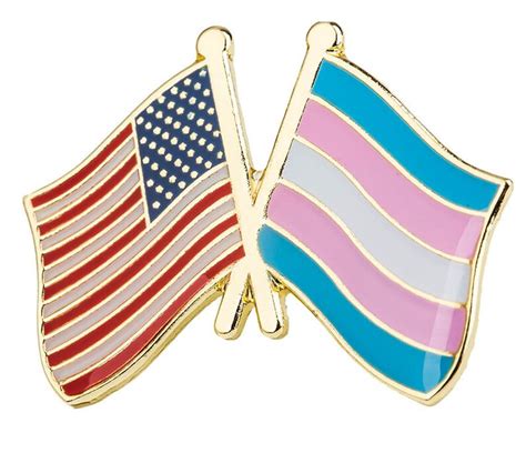 Transgender Lgbtq Flags Lapel Pin 185mm X 205mm 1 X Etsy