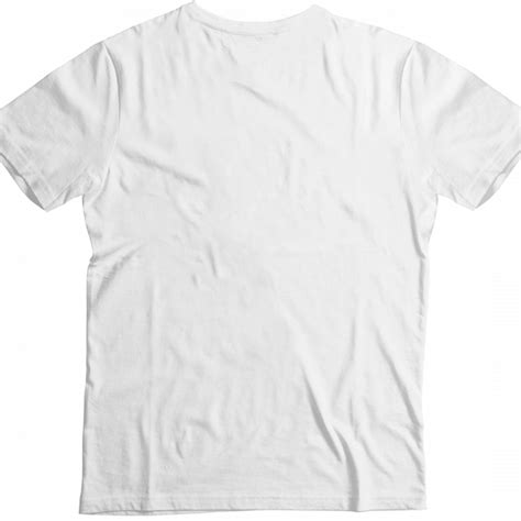 Download Download HD Plain White V-neck Tee - Real T Shirt Template ...