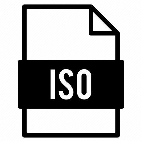 Document Extension File Format Iso Icon Download On Iconfinder