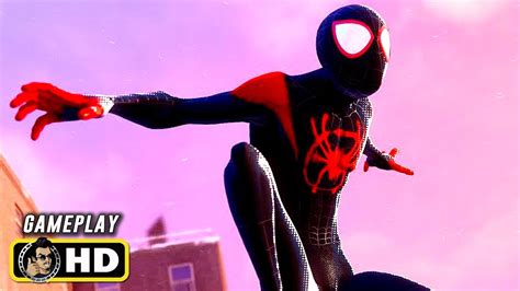 Spider Man Miles Morales Ps4 Into The Spider Verse Suit Spider Man