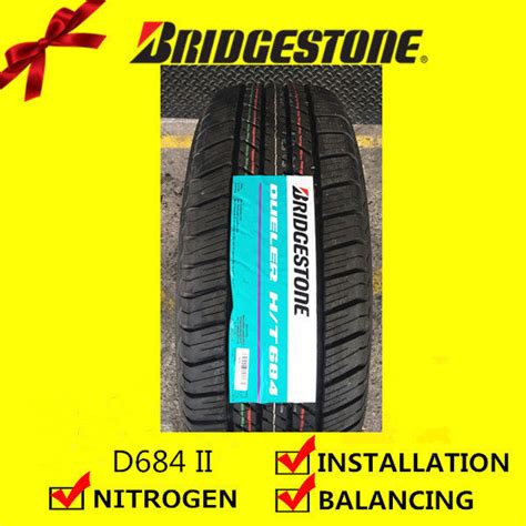 Bridgestone Dueler Ht D684 Ii Tyre Tayar Tire With Installation 265