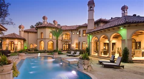 Stunning Mediterranean Mansion In Houston Tx Built By Sims Luxury